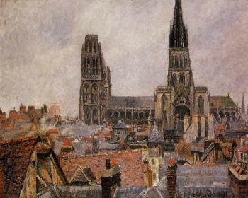The Roofs of Old Rouen, The Cathedral